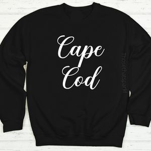 Cape Cod Massachusetts Sweatshirt, Retro College University Sweatshirt MA dorm